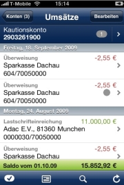 iOutBank fürs iPhone