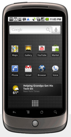 Google Nexus One - Energiespar-Tipps