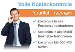 © www.simplytel.de simply Yourflat für 19,75 Euro