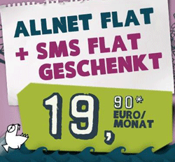 Aktion: SMS-Flat ist gratis