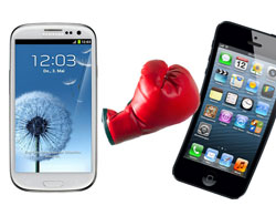 Samsung Galaxy S3 schlägt das Apple iPhone 4S