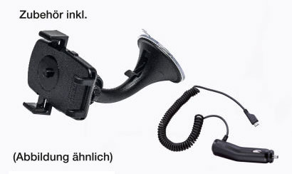 © www.aldi-nord.de Kfz-Halterung und Ladekabel gehören zum Zubehör