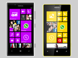 Nokia Lumia 720 und Lumia 520