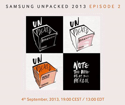 Das Samsung Galaxy Note 3 wird am 4. September vorgestellt